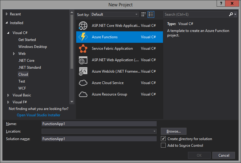 Azure Functions Contact Form HTTP Trigger